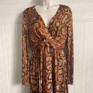 Altuzarra (for Target) Snake Print Dress - Size 8